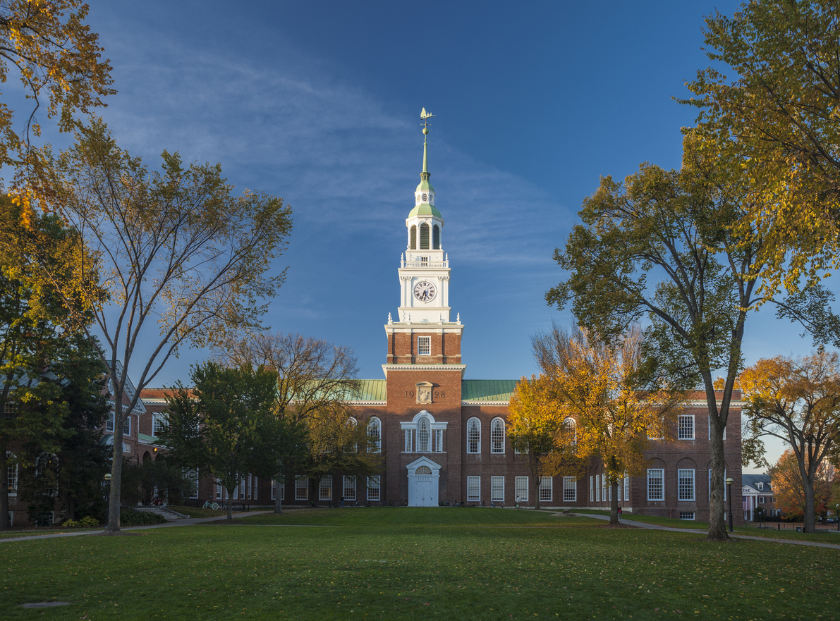 Dartmouth Endowment Returns 12.2 in 2018 Chief Investment Officer