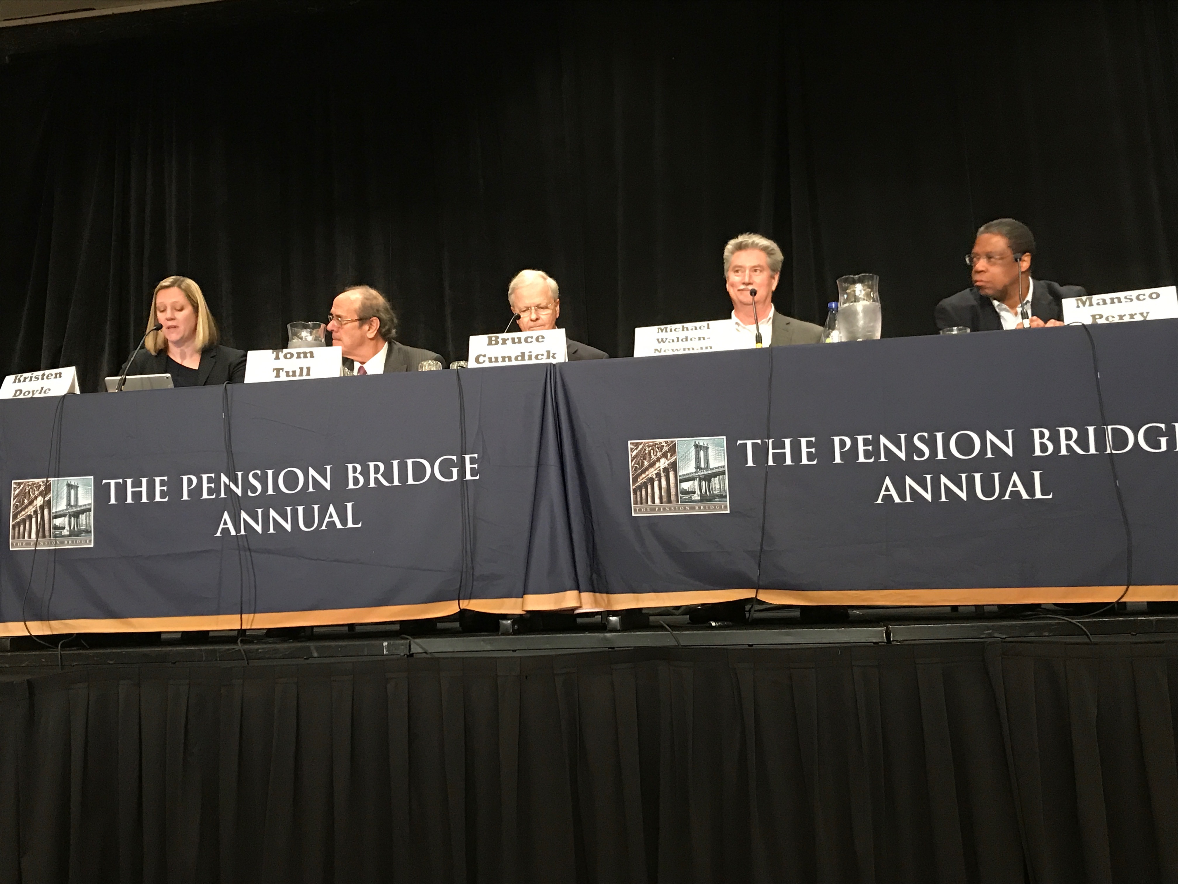 At Pension Bridge: CIOs Debate Passive vs. Active, What Worries Them