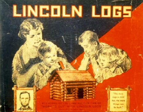 Antique best sale lincoln logs