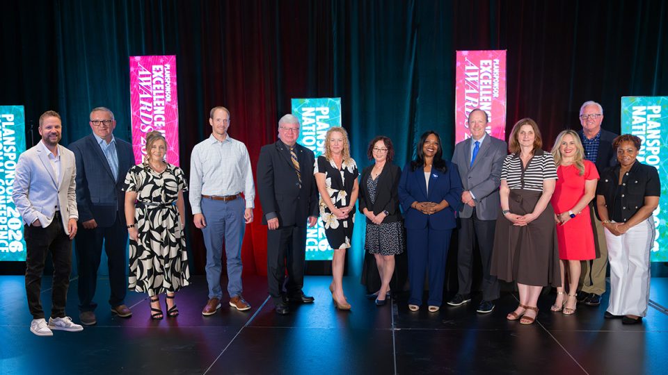 2026 Plan Sponsor of the Year winners. (Photo by Anthony Collins)